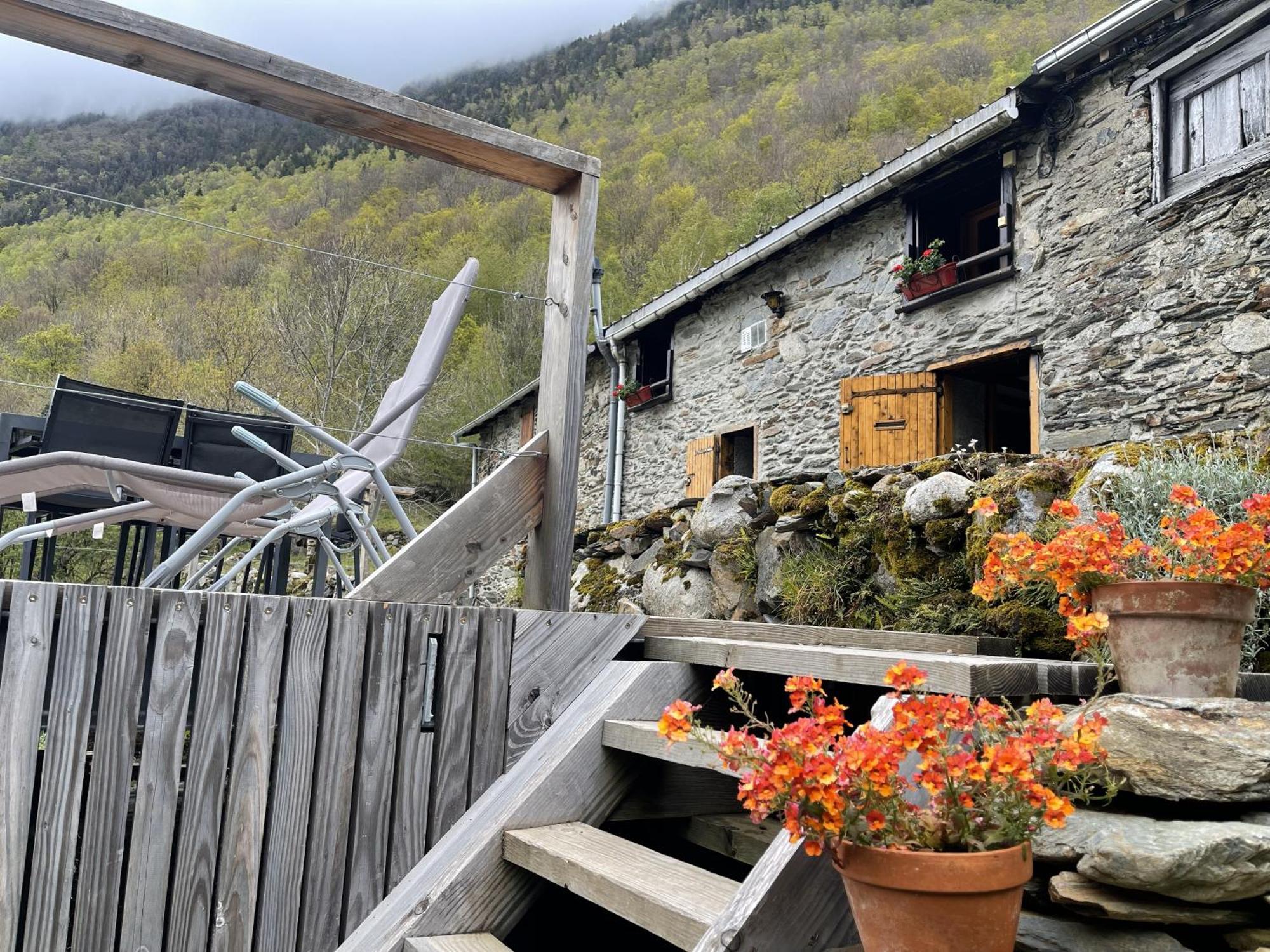 Grange Renovee, Pyrenees Ariegeoises, Gite Haute Ariege Auzat Dış mekan fotoğraf