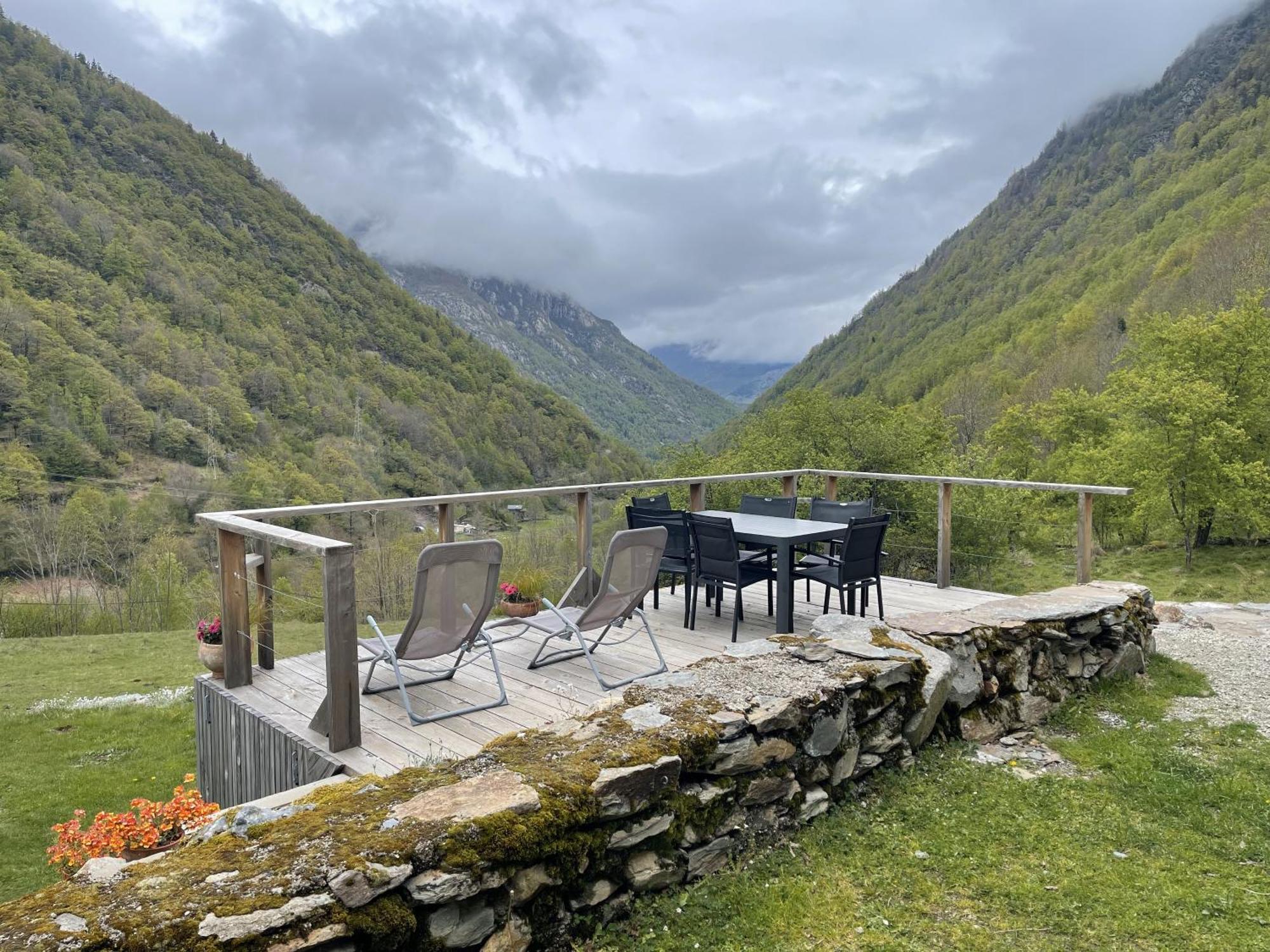 Grange Renovee, Pyrenees Ariegeoises, Gite Haute Ariege Auzat Dış mekan fotoğraf